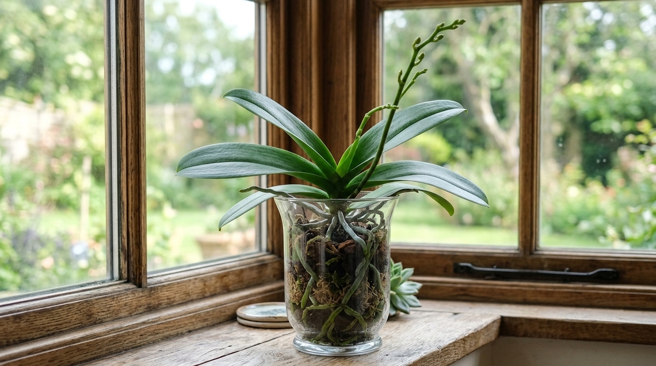 A luz é um dos fatores mais importantes para que a orquídea tenha energia suficiente para formar novas hastes florais.