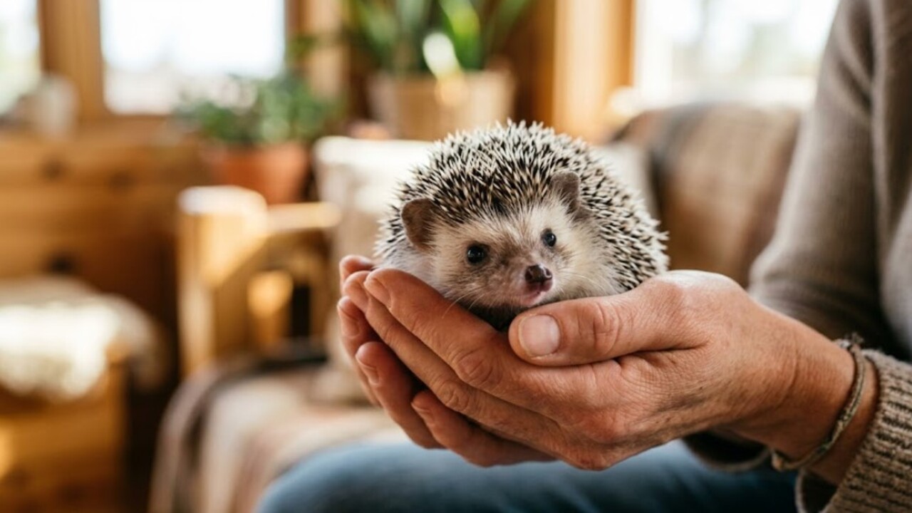 O ouriço-pigmeu virou um dos pets exóticos mais comentados dos últimos anos