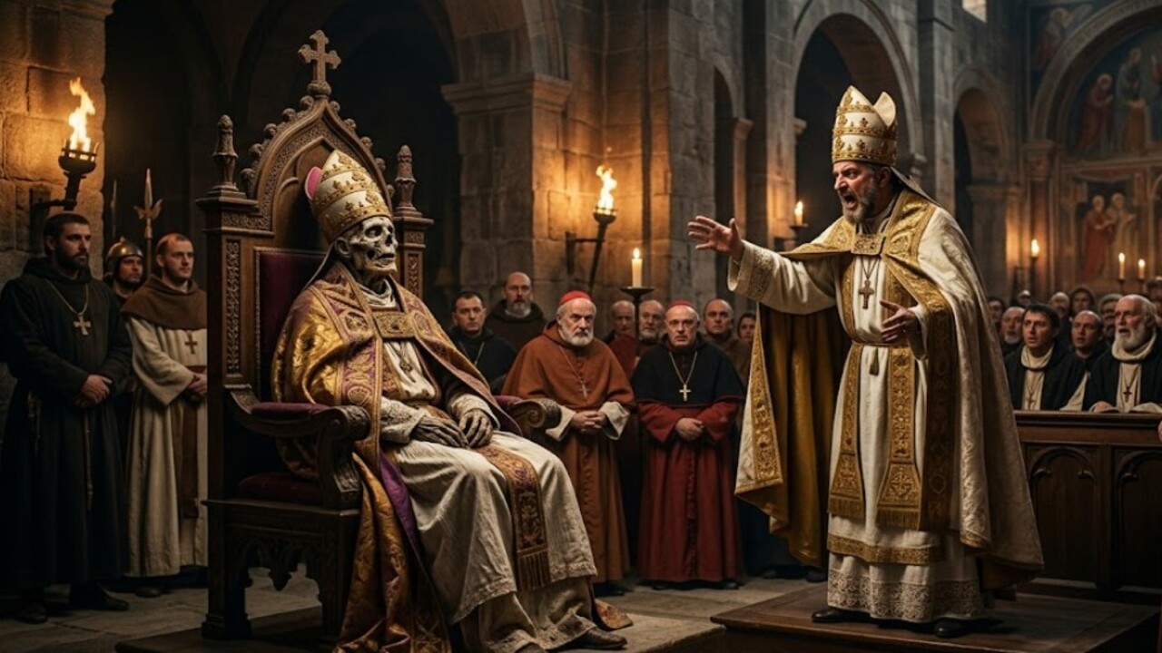 O Concílio do Cadáver, realizado em 897 d.C., entrou para a história como um dos episódios mais estranhos do Vaticano