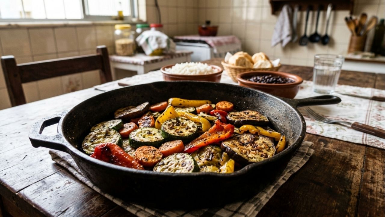 A reação de Maillard intensifica o sabor e a crocância.