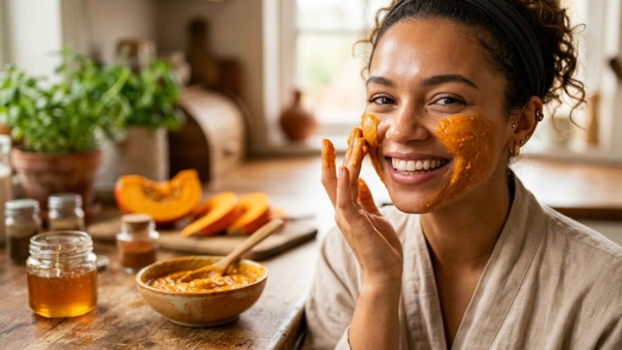 O peeling de abóbora pode ser uma alternativa simples para quem deseja uma pele com aparência mais luminosa