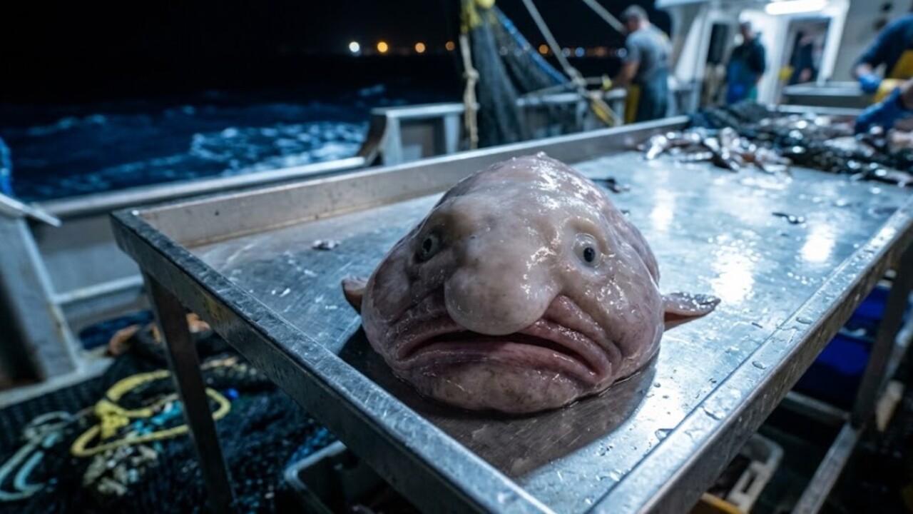 O peixe-gota ganhou fama mundial por sua aparência incomum