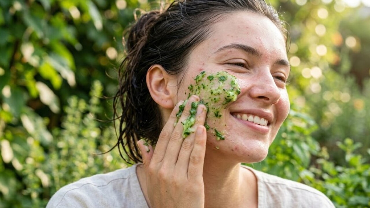 O pepino batido com hortelã é uma combinação refrescante que pode ajudar a aliviar a sensação de desconforto na pele sensibilizada