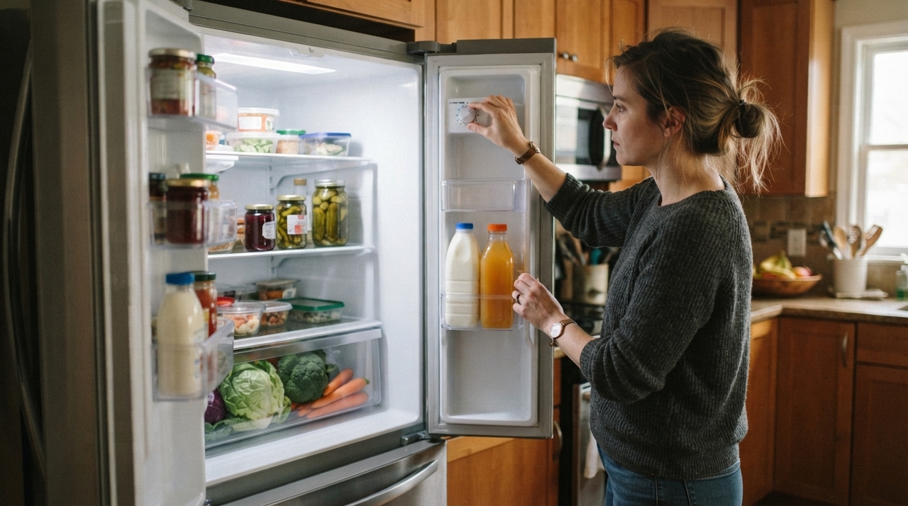 A temperatura da geladeira interfere na conservação dos alimentos, na segurança alimentar e no consumo de energia