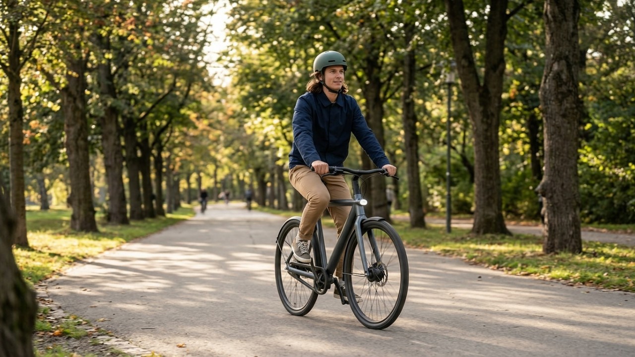 A nova tecnologia de motor traseiro redefine a eficiência e o design minimalista na mobilidade urbana. – Imagem gerada por IA
