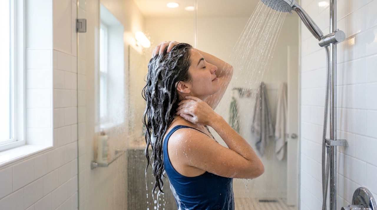 Um dos deslizes mais frequentes é não enxaguar completamente o shampoo e o condicionador.