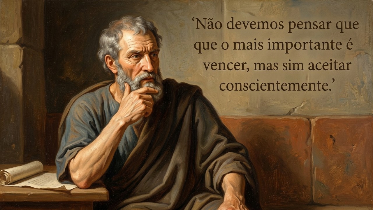 A dicotomia do controle permite focar apenas no que depende de você para alcançar a liberdade interior. – Imagem gerada por IA