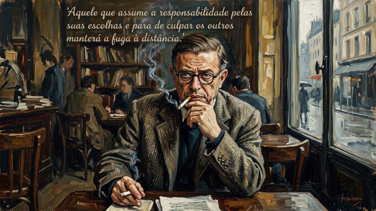 Assumir a responsabilidade pelas próprias escolhas é o caminho fundamental para viver com autenticidade. – Imagem gerada por IA