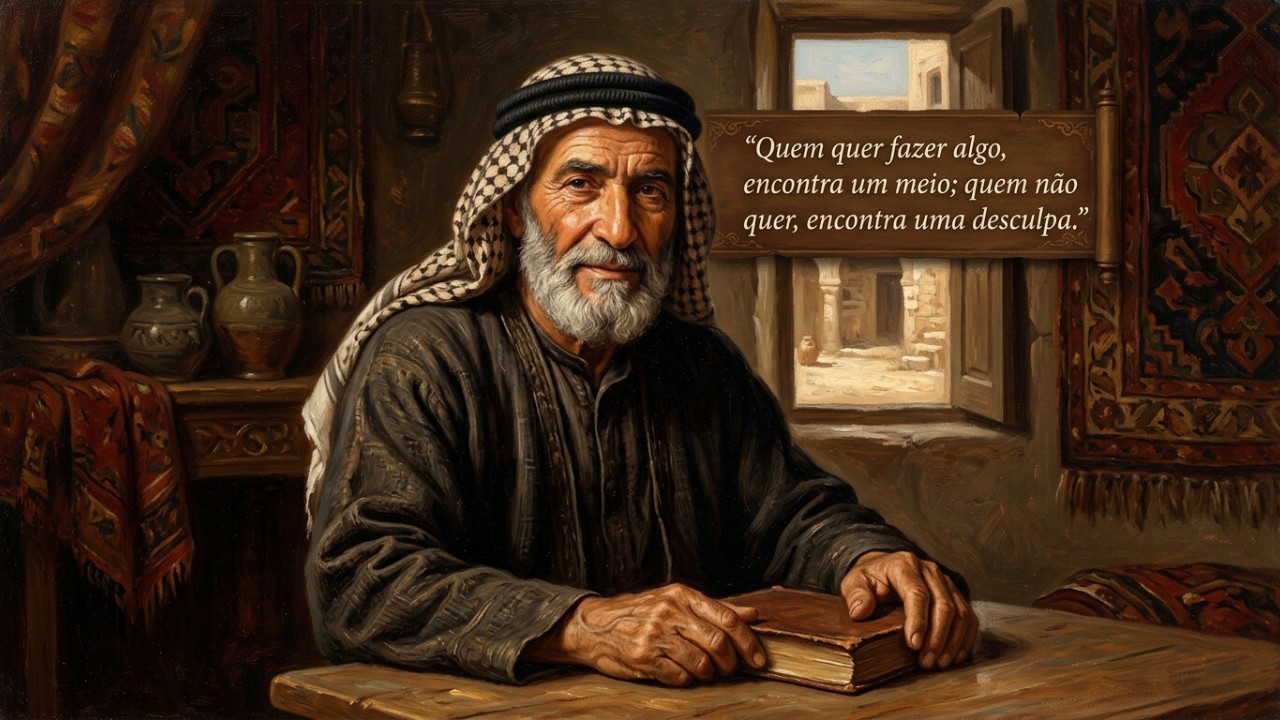 Assumir a responsabilidade pelas suas escolhas é o primeiro passo para eliminar as justificativas e alcançar resultados reais. – Imagem gerada por IA
