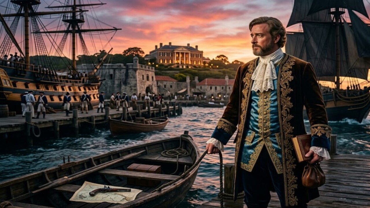 Stede Bonnet desafiou todas as expectativas ao trocar a vida de luxo em Barbados pelo mundo da pirataria no início do século XVIII