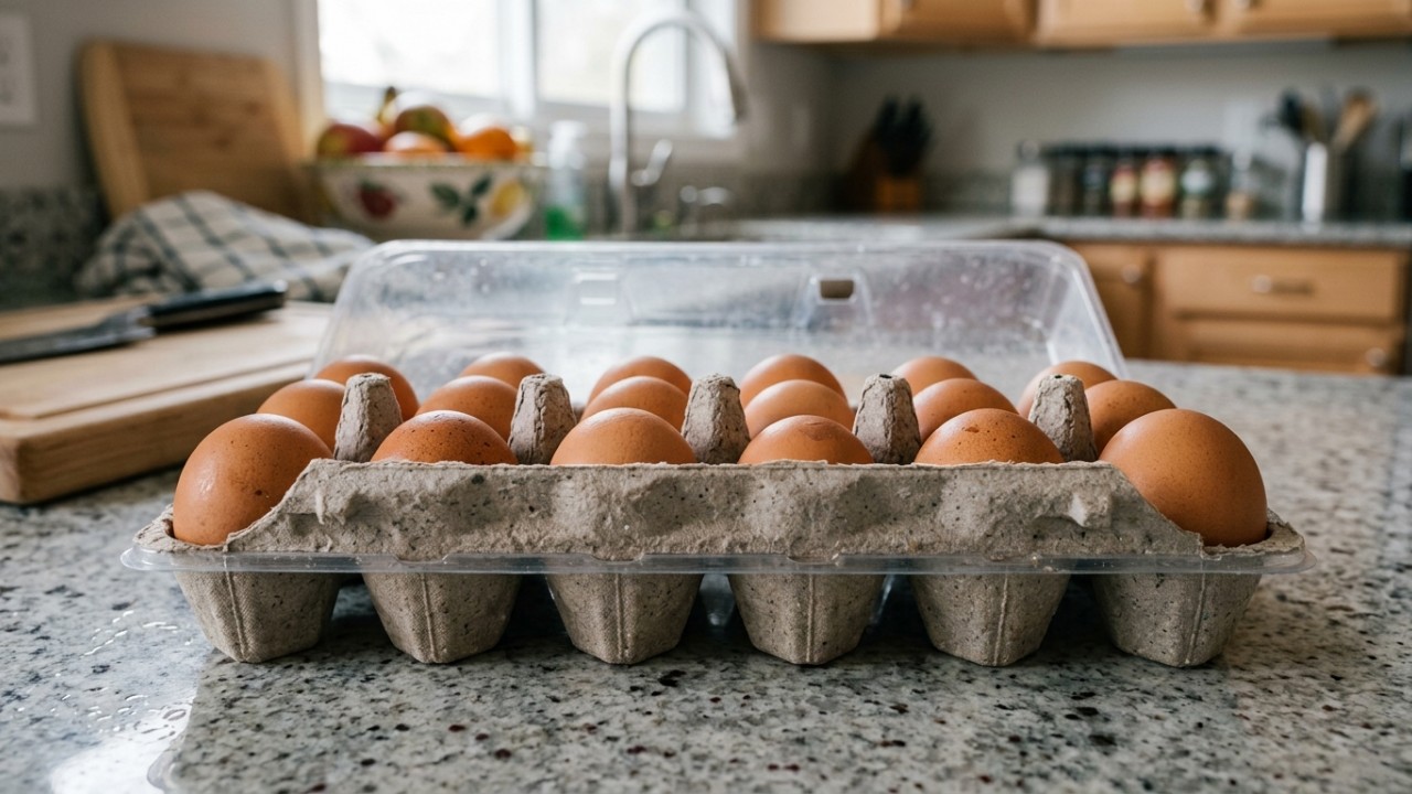 Criar divisórias artesanais otimiza o espaço e previne acidentes com alimentos delicados. – Imagem gerada por IA