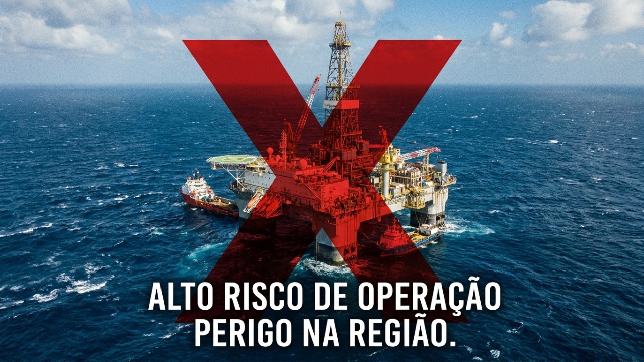 A exploração de petróleo na Foz do Amazonas ameaça ecossistemas recifais únicos e ainda pouco estudados pela ciência. – Imagem gerada por IA