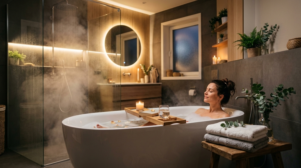 A aromaterapia é uma das maneiras mais fáceis de criar um clima semelhante ao de um spa