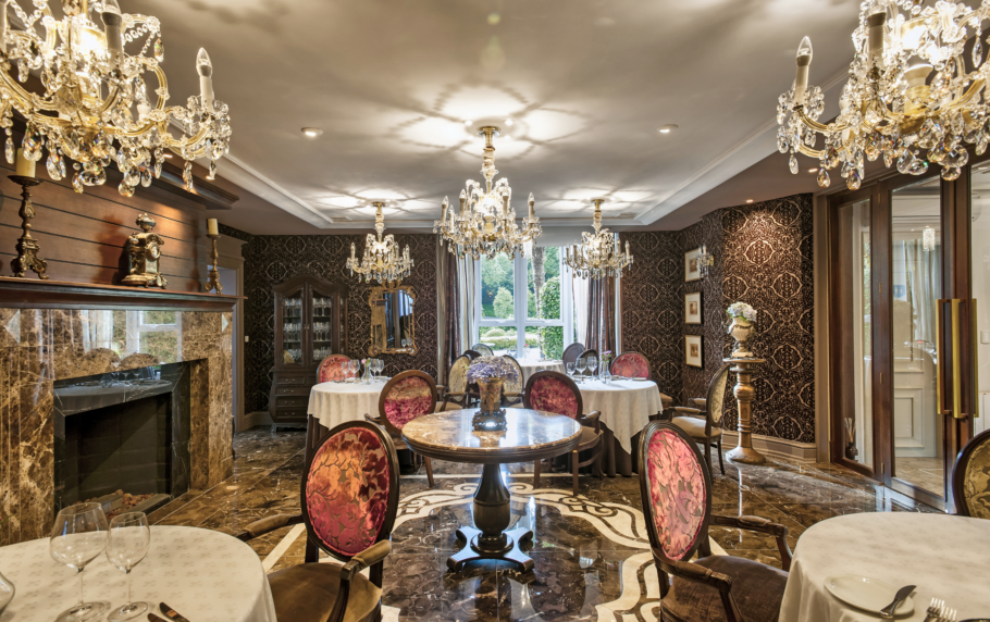 Restaurante Primrose, onde é servida a fondue