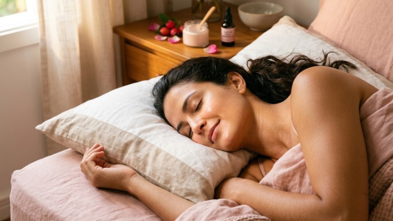 A máscara noturna de rosa mosqueta tem se destacado por unir ingredientes simples em um ritual de cuidados que promete pele mais hidratada