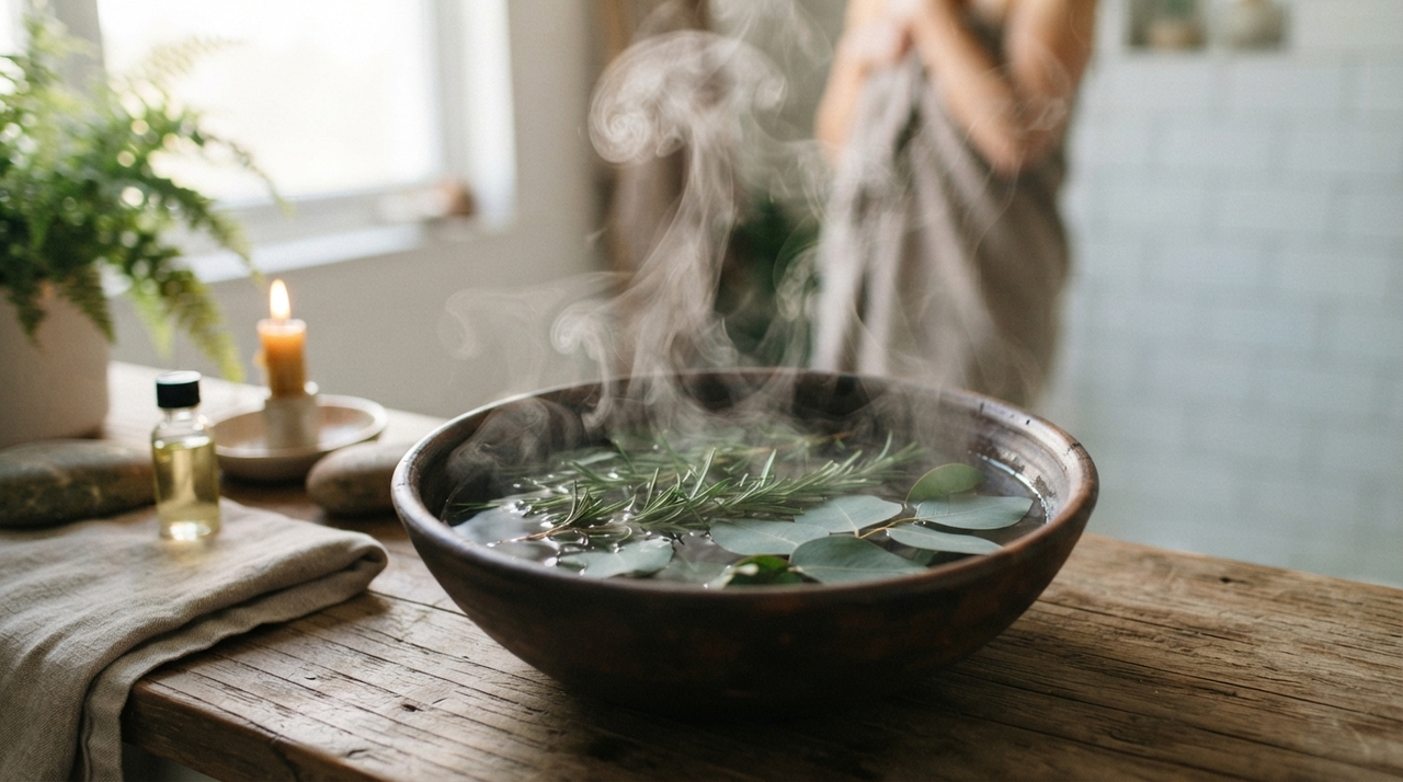 A preparação costuma ser empregada para perfumar ambientes, complementar banhos relaxantes ou produzir vapor aromático