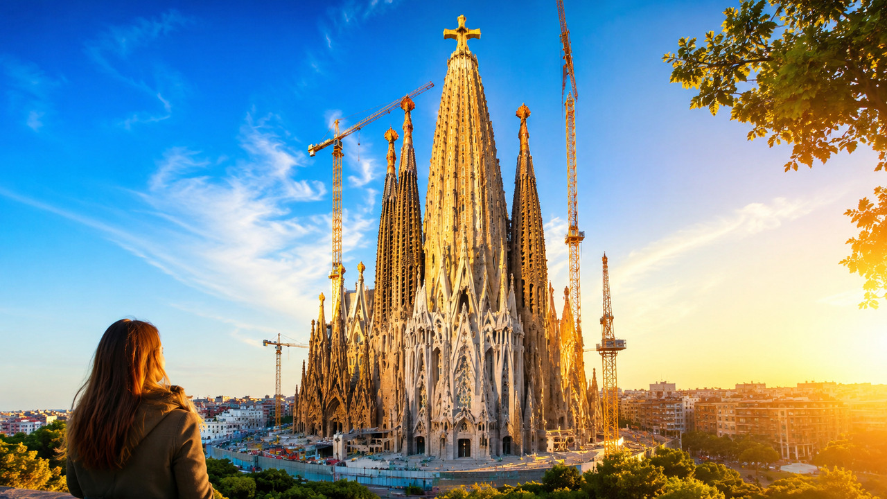 A Torre de Jesus da Sagrada Família marca um momento histórico ao levar o templo idealizado por Antoni Gaudí à sua altura máxima