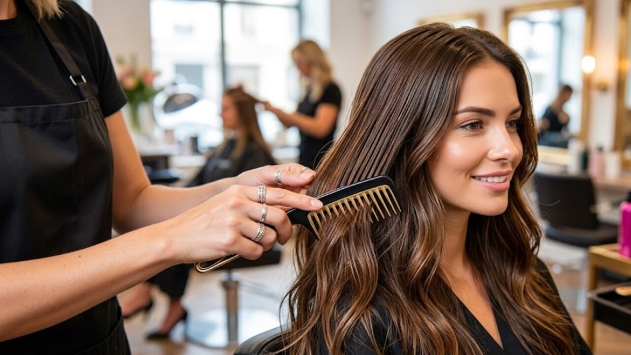 Pentear o cabelo corretamente faz mais diferença do que muita gente imagina