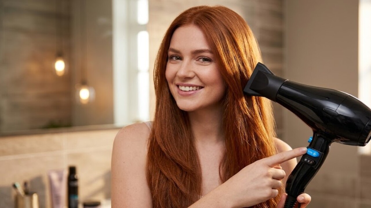 O secador de cabelo tem uma função pouco utilizada que pode transformar o acabamento dos fios