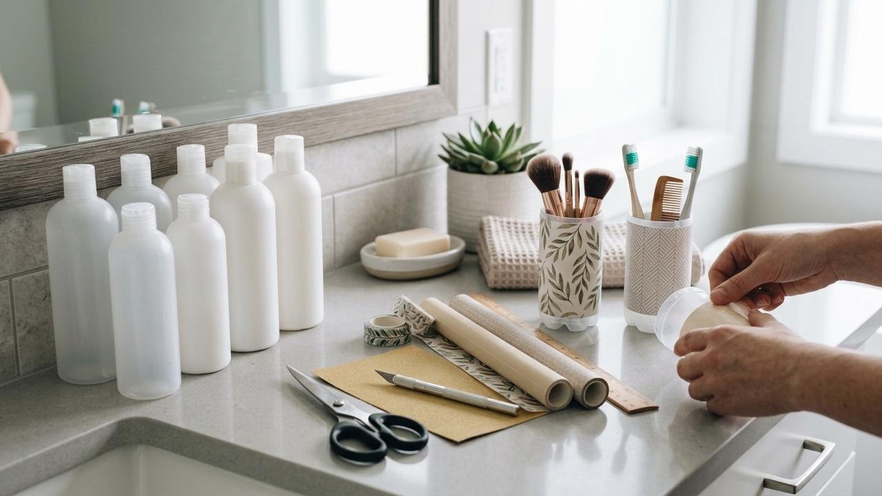 3 formas de reaproveitar embalagens de shampoo no banheiro