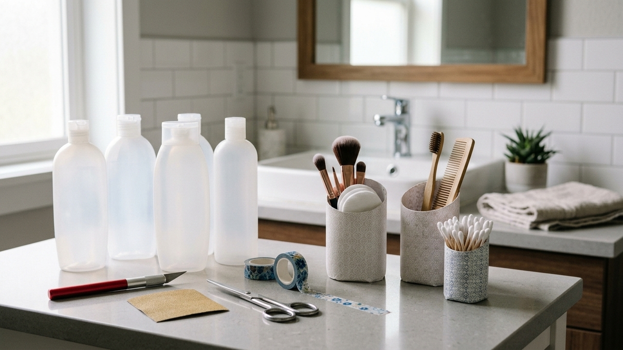 3 formas de reaproveitar embalagens de shampoo no banheiro