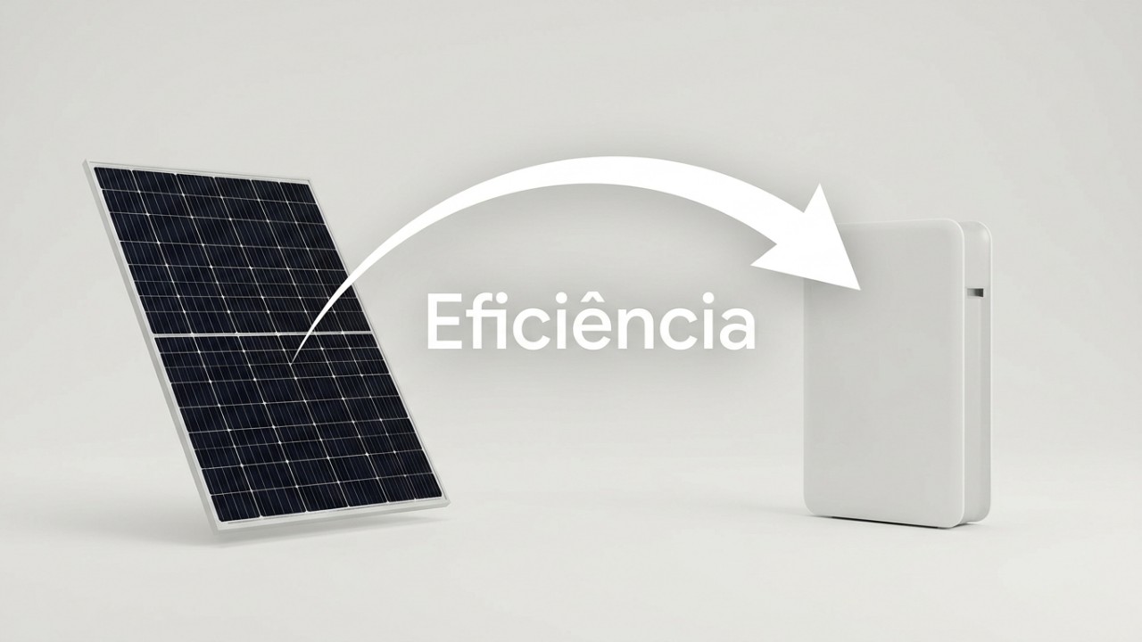 A integração direta de sistemas solares e baterias maximiza a eficiência energética e prolonga a vida útil dos equipamentos. – Imagem gerada por IA