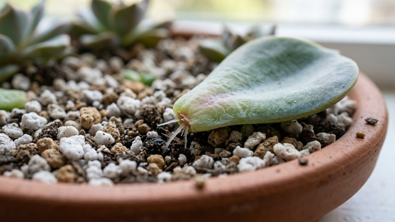 A seleção criteriosa de folhas saudáveis é o primeiro passo essencial para garantir o sucesso na propagação das suas plantas durante o inverno.
