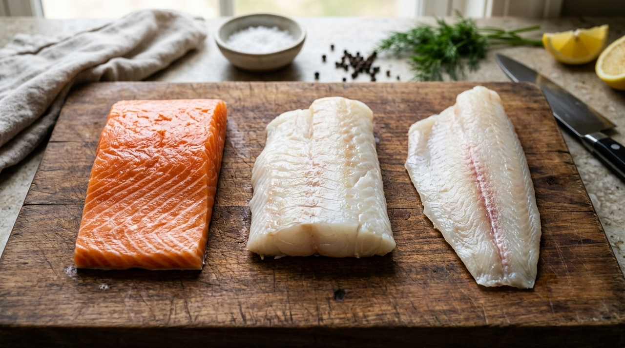 A descrição geral dos peixes apresenta esses animais como recursos importantes para a alimentação humana e registra sua criação em aquicultura.