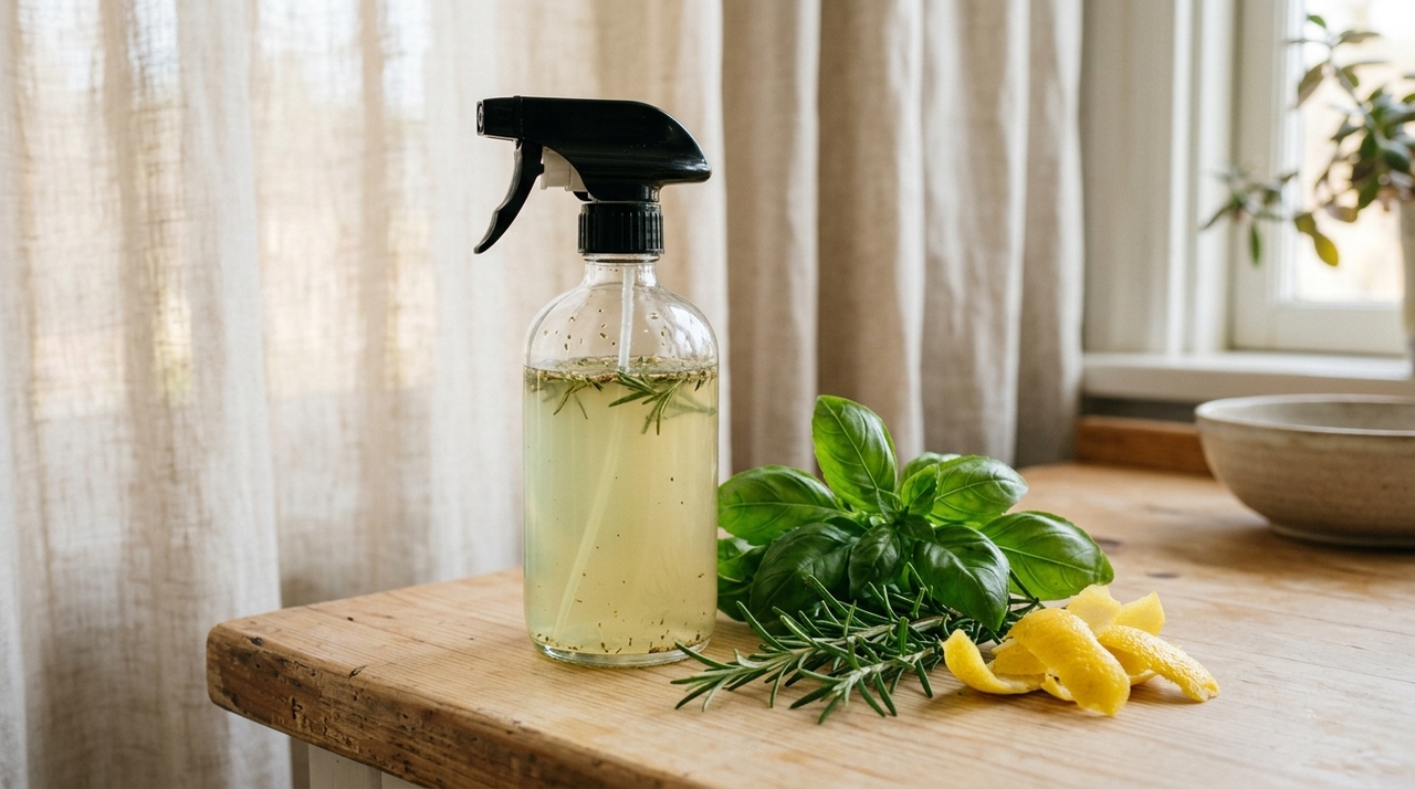 O manjericão pode apresentar compostos aromáticos como linalol, eugenol e outras moléculas voláteis, dependendo da variedade.