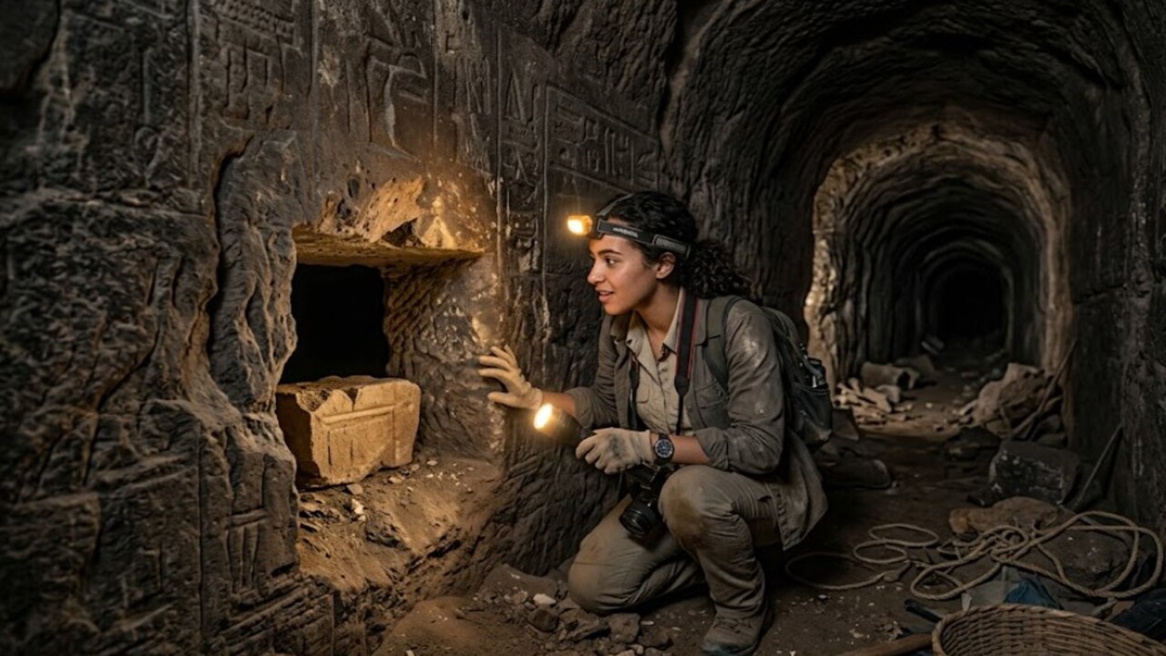 Um túnel subterrâneo descoberto em Alexandria reacendeu um dos maiores mistérios da história