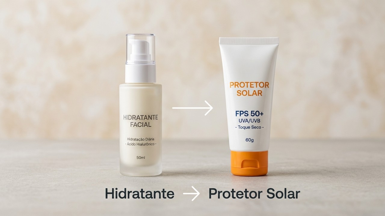 O uso do protetor solar é indispensável para evitar manchas e o envelhecimento precoce da pele. – Imagem gerada por IA