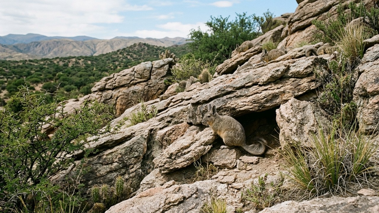 A descoberta de um novo mamífero na Argentina revela a riqueza oculta da biodiversidade próxima a centros urbanos. – Imagem gerada por IA