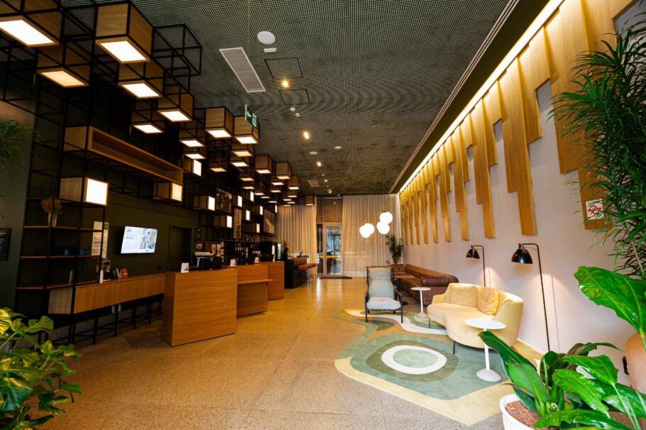 Lobby do Grand Mercure São Paulo Pinheiros
