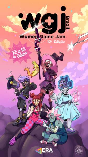 A Women Game Jam Brasil chega à 10ª edição entre os dias 16 e 18 de outubro, reunindo mulheres cis e trans e pessoas não binárias em uma maratona colaborativa de desenvolvimento de jogos.