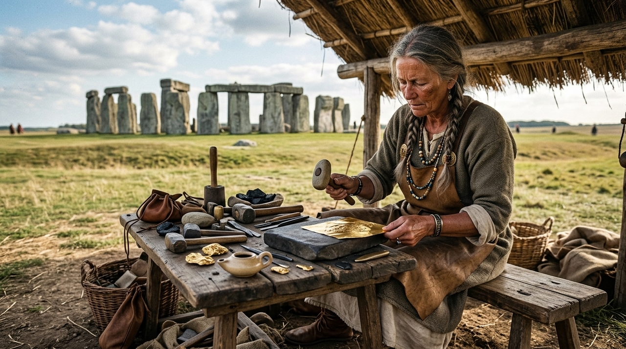 A sepultura foi descoberta em 1801, na região de Upton Lovell, a cerca de 16 quilômetros de Stonehenge.