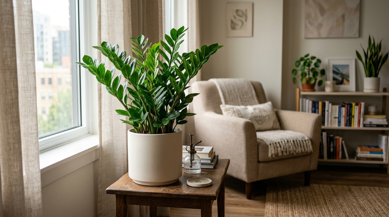 Morar em locais com metragem reduzida exige plantas ornamentais de porte adequado e alta durabilidade.