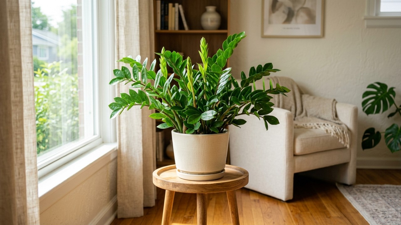 O uso de húmus líquido fortalece as raízes e renova o vigor da sua planta ornamental. – Imagem gerada por IA