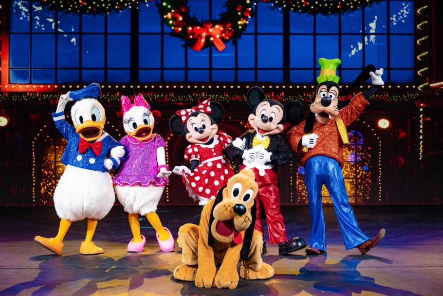 Disney Celebra acontece a partir de 8 de dezembro, com 29 sessões e atrações gratuitas no Parque Barigui