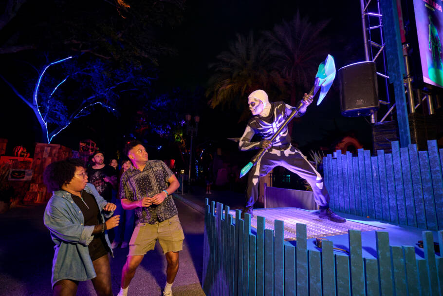 Fortnitemares, baseada no universo de Fortnite, é uma das zonas do medo
