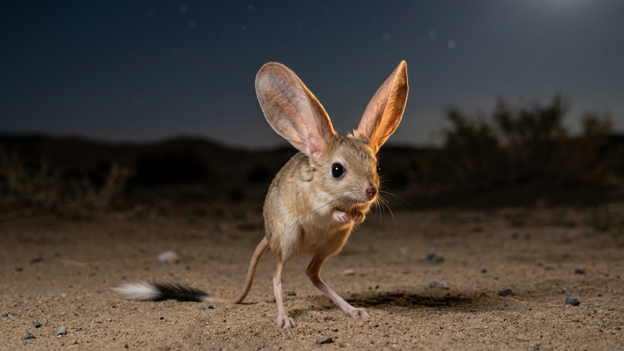 Pequeno roedor do deserto possui adaptações impressionantes para sobreviver na Ásia.