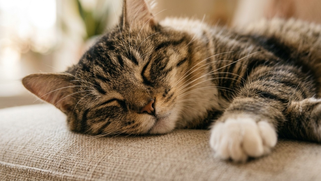 Leitura comportamental que ajuda a interpretar sinais de desconforto ou relaxamento em gatos.