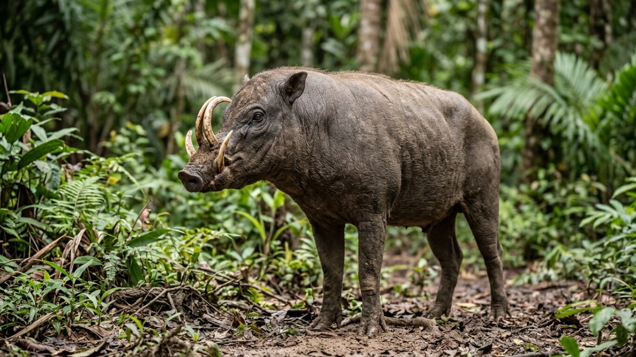 Estrutura anatômica peculiar que desafia conceitos tradicionais sobre combate entre porcos selvagens.