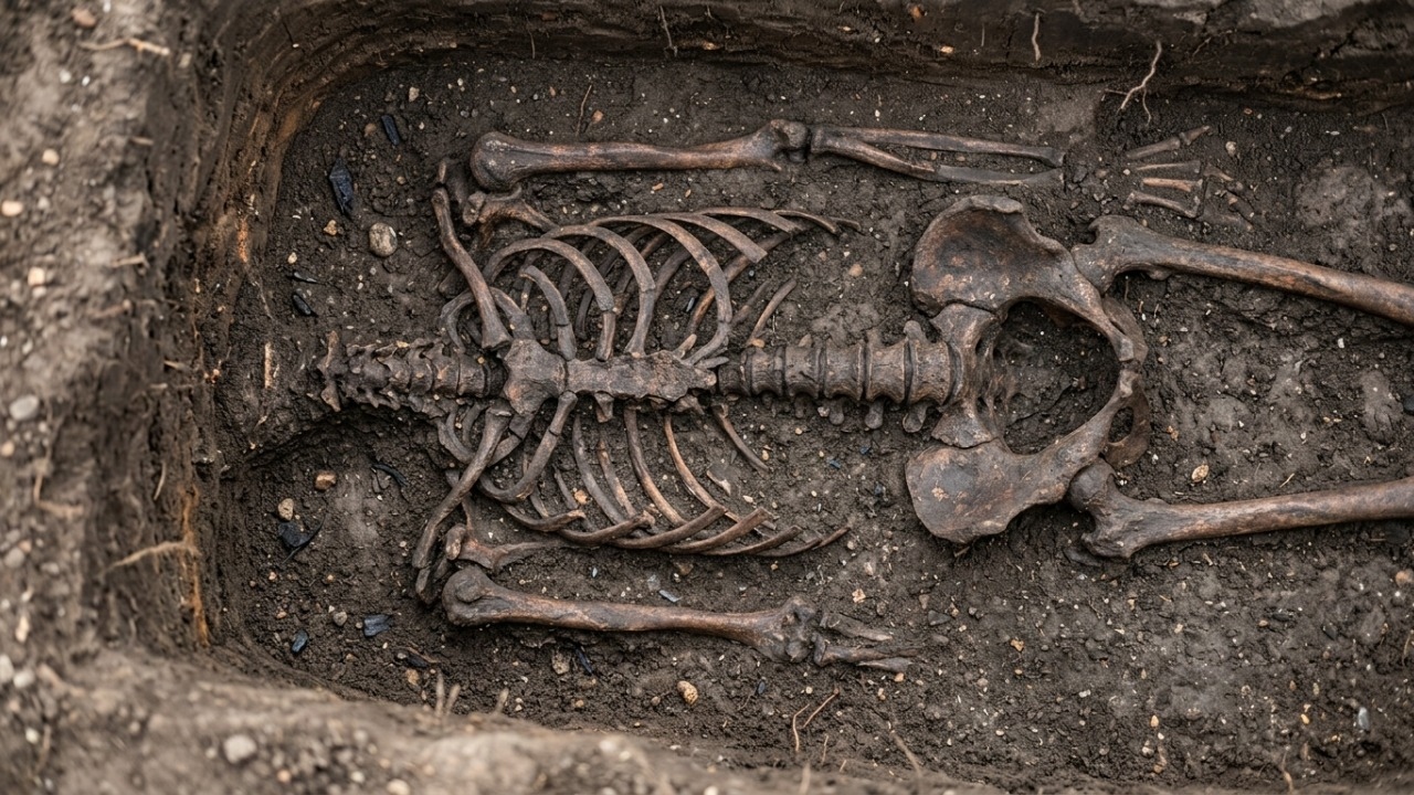 Técnica microscópica que identifica vestígios orgânicos preservados em sepulturas pré-históricas milenares.
