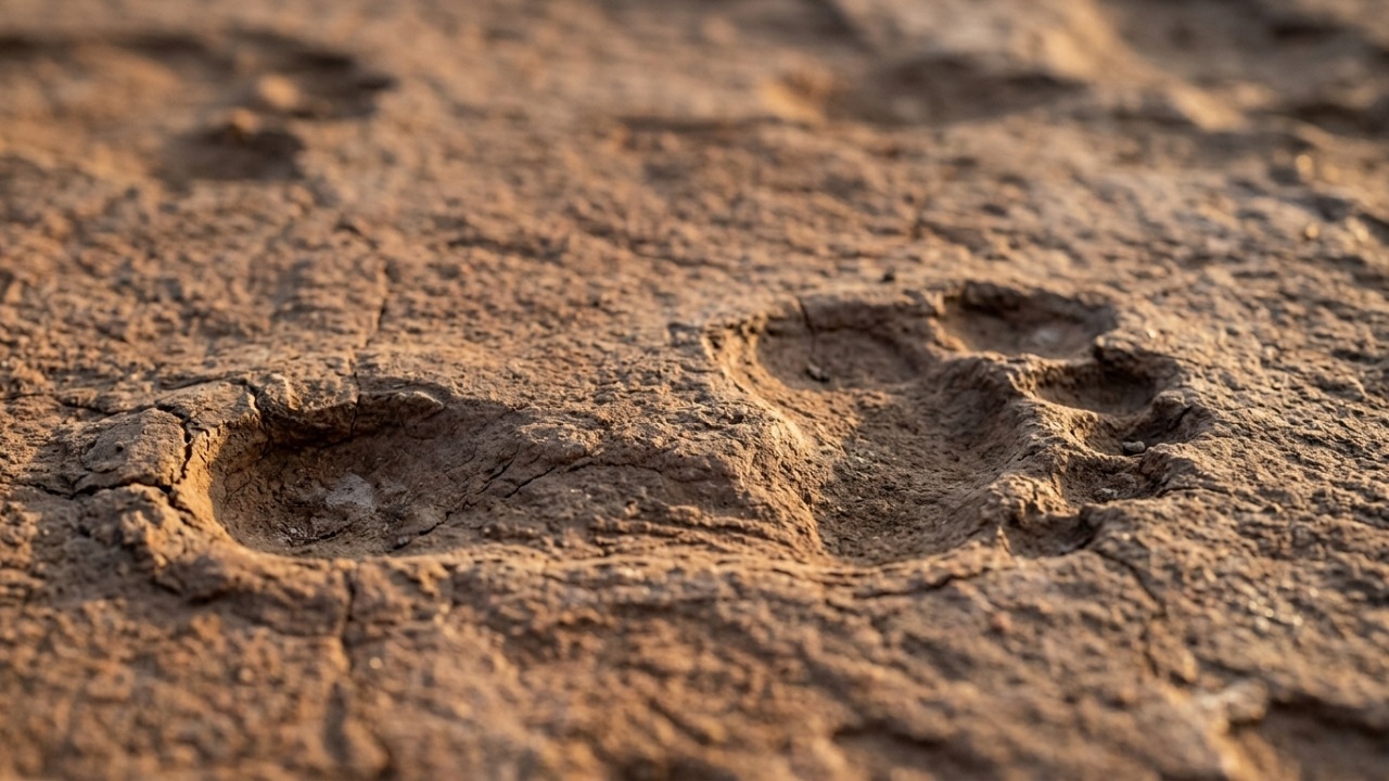 Formato das pegadas sugere indivíduos maiores da linhagem de Paranthropus boisei.