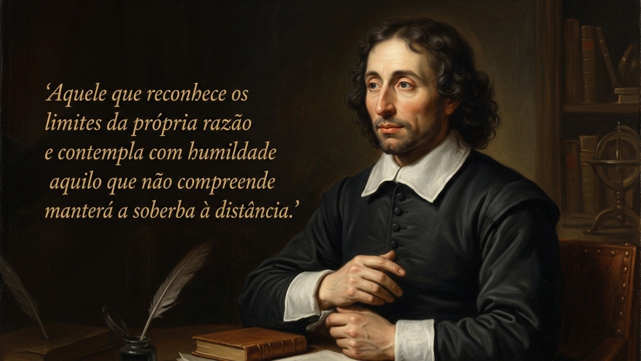 Reconhecer os limites da razão humana é o primeiro passo para o verdadeiro aprendizado.