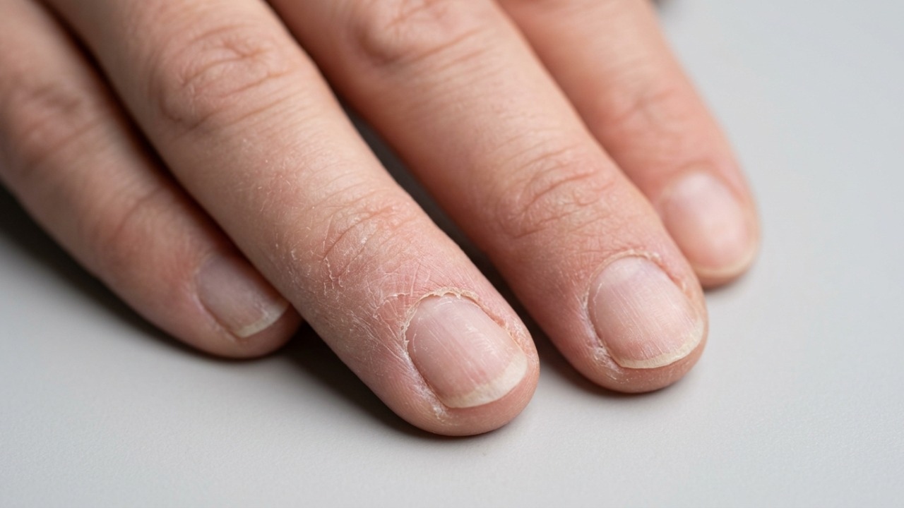 Algodão com acetona reduz a exposição da pele ao remover esmalte em gel.