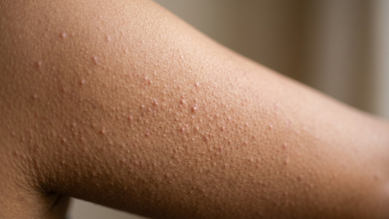 Ácido lático pode suavizar pele de galinha sem esfoliação agressiva.