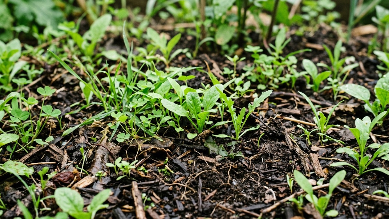 Reaproveitar caixas de papelão ajuda a reter a umidade do solo e criar um ambiente fértil para o plantio.