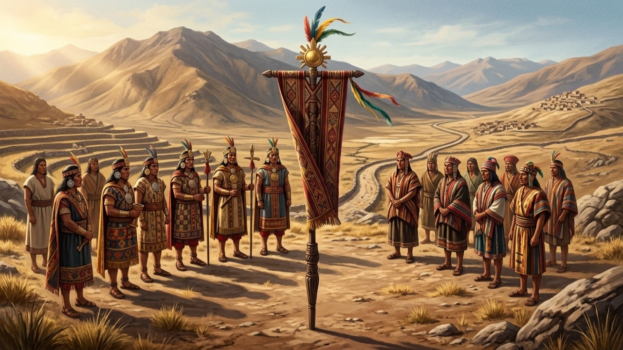 Oferendas rituais reforçavam a autoridade imperial sobre regiões recém-conquistadas pelo império.