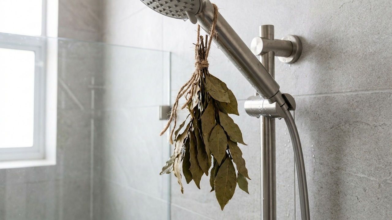 O uso de folhas de louro no banheiro é uma alternativa natural e econômica para eliminar maus odores.
